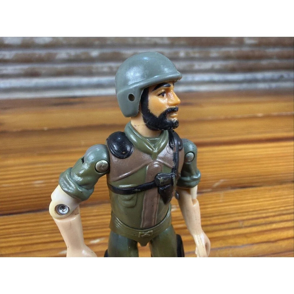 Vintage 1983 GI Joe ARAH V1.5 Clutch Swivel Arm With Original Helmet Nice
